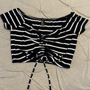 Stripe crop top